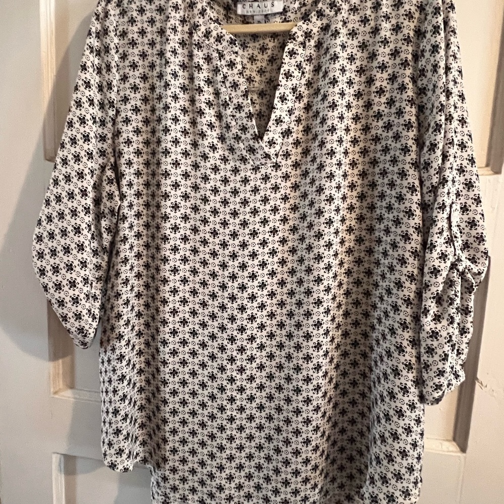 Chaus New York 3/4 Sleeve Blouse in